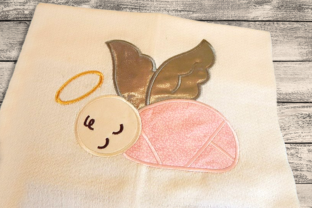 Angel Baby Applique: A Seasonal Embroidery Gem