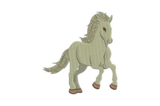 Horse: A Galloping Gift-Ready Embroidery Design