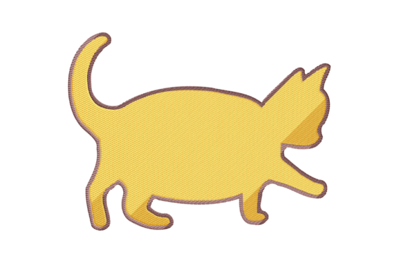 Little Fat Cat: A Charming Embroidery Design for Meaningful Gifts
