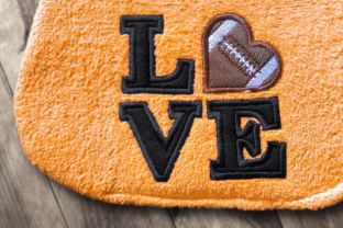 LOVE Football Applique Review