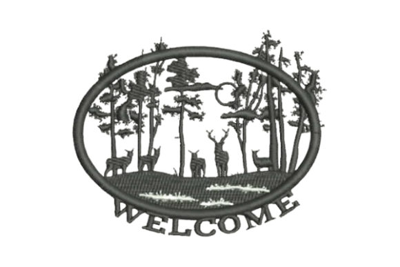 Nature Scene Welcome