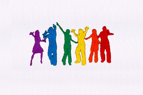 Partying Silhouettes