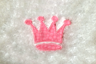 Princess Crown Applique: A Timeless Embroidery Gift Staple