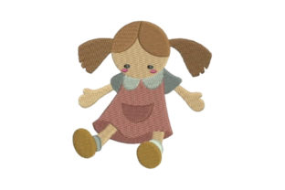 Toy Doll in School Uniform